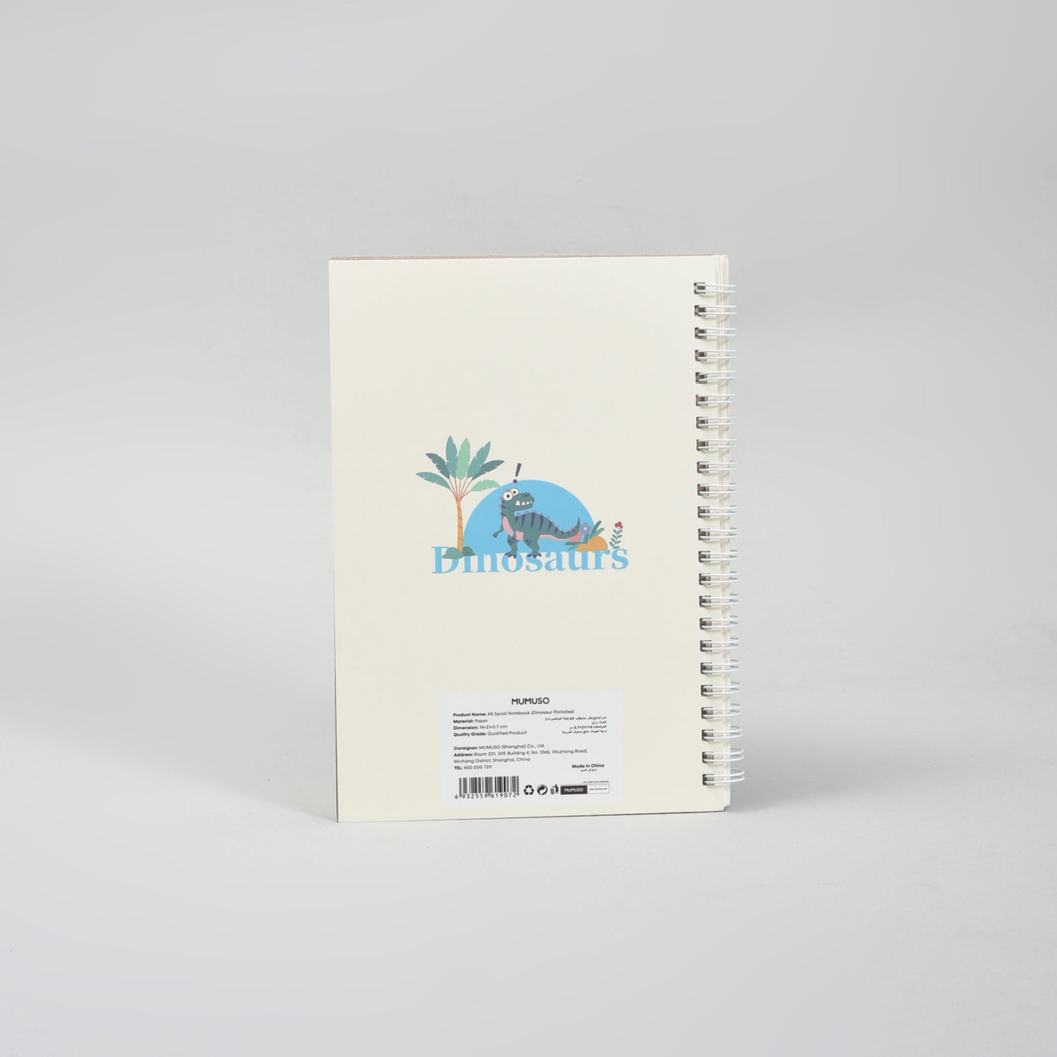 A5 Spiral Notebook- Dinosaur Paradise