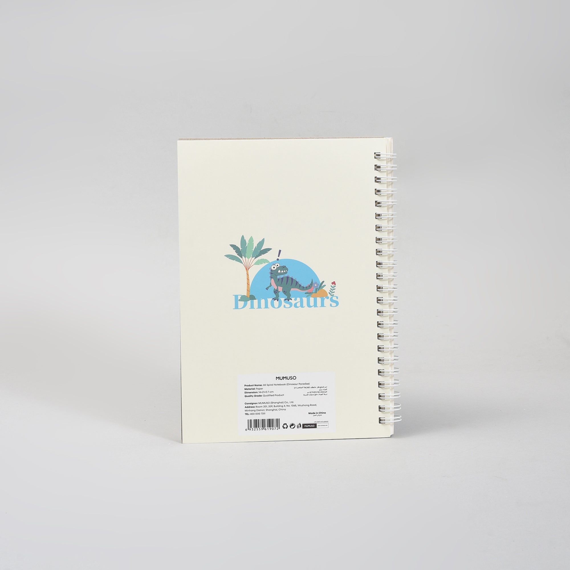 A5 Spiral Notebook- Dinosaur Paradise