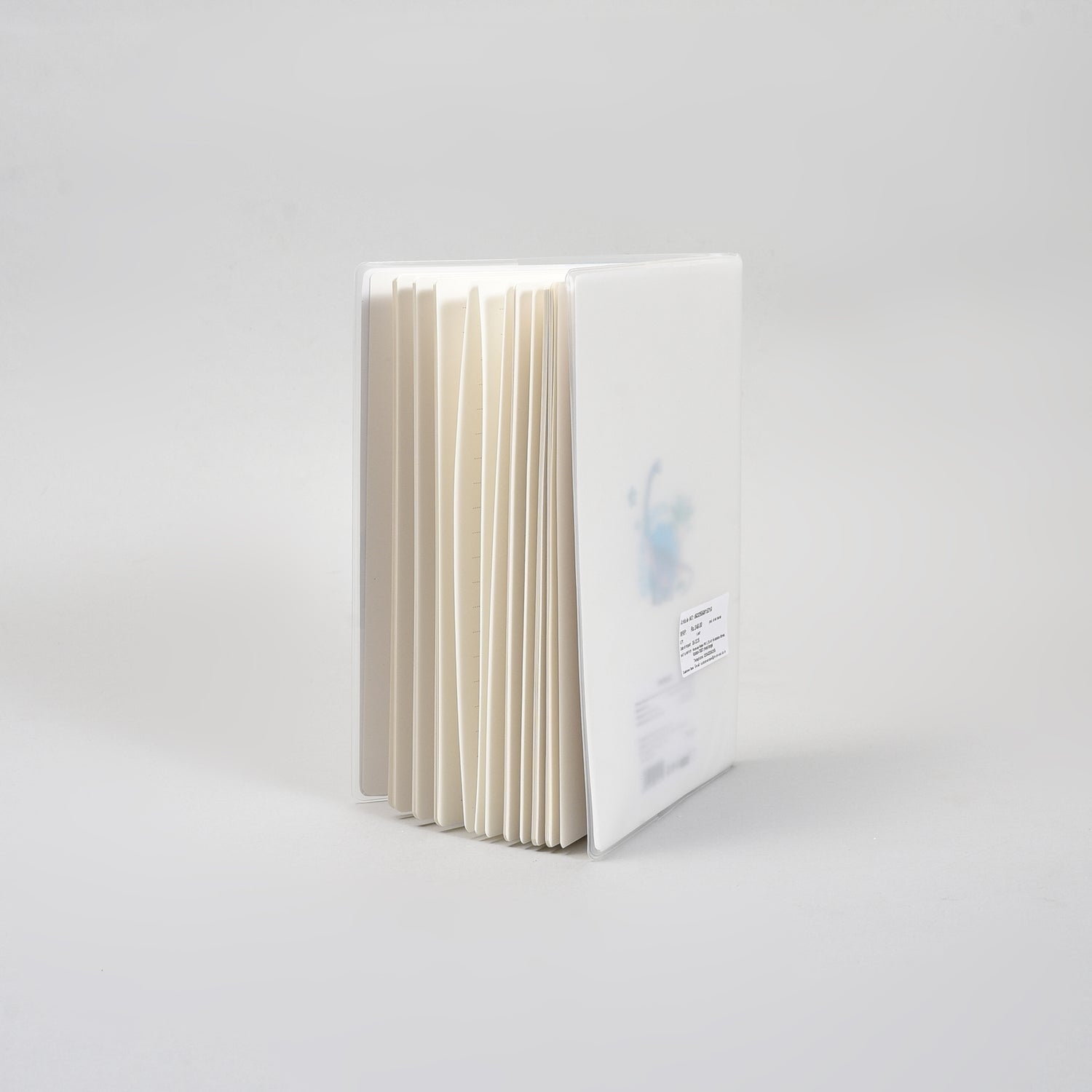 Super Cute A5 Notebook with Transparent Cover - Dinosaur Paradise Design