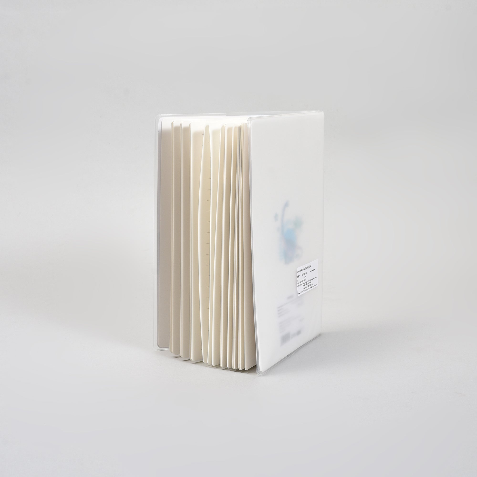 Super Cute A5 Notebook with Transparent Cover - Dinosaur Paradise Design
