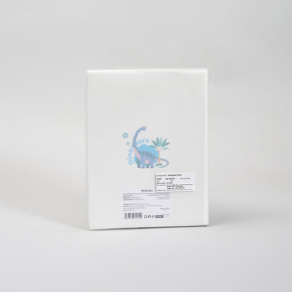 Super Cute A5 Notebook with Transparent Cover - Dinosaur Paradise Design