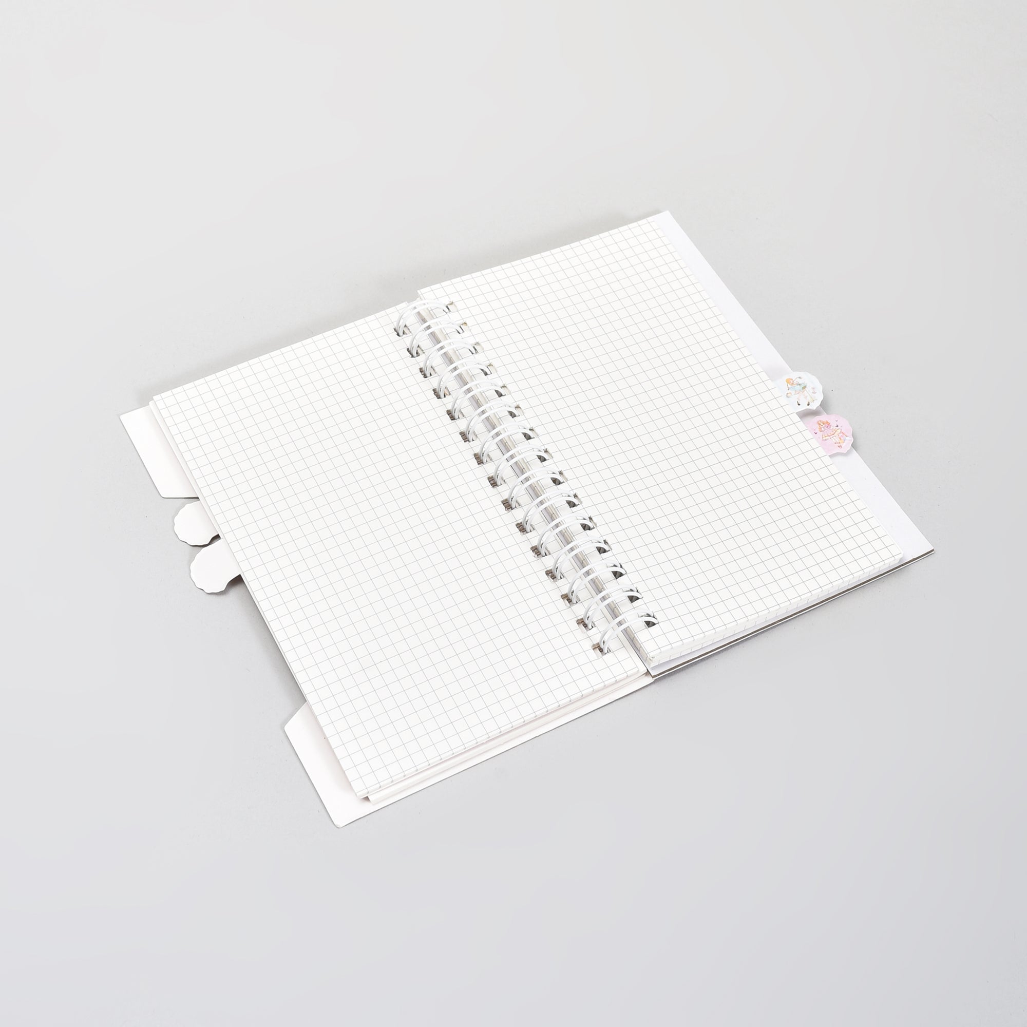 Fairy Tale Spiral Notebook &amp; Butterfly 10 Colour Pen Set- Purple