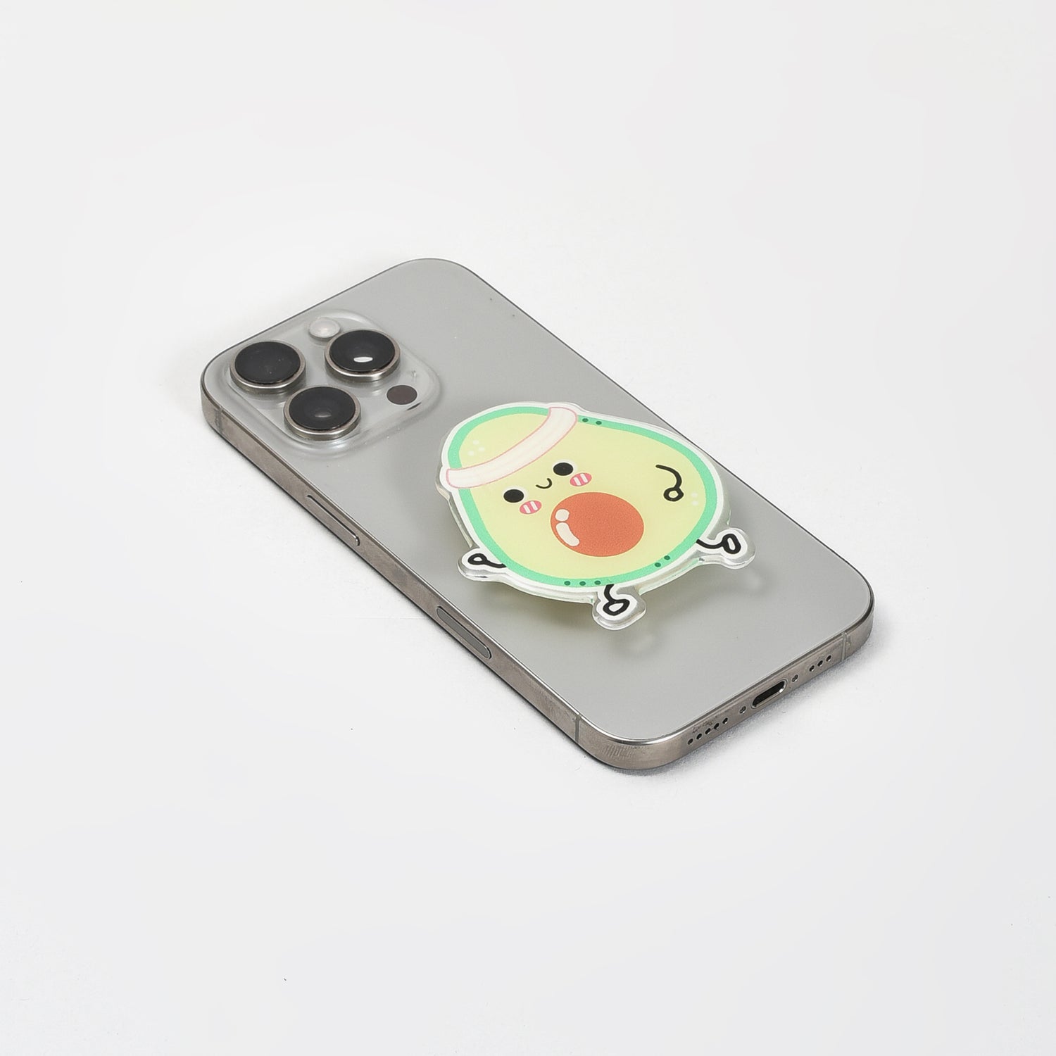 Avocado Collapsible Airbag Popsocket Phone Holder