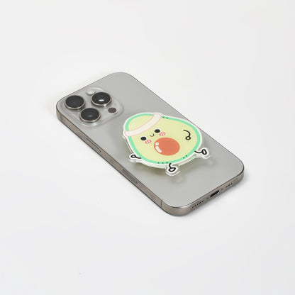 Avocado Collapsible Airbag Popsocket Phone Holder
