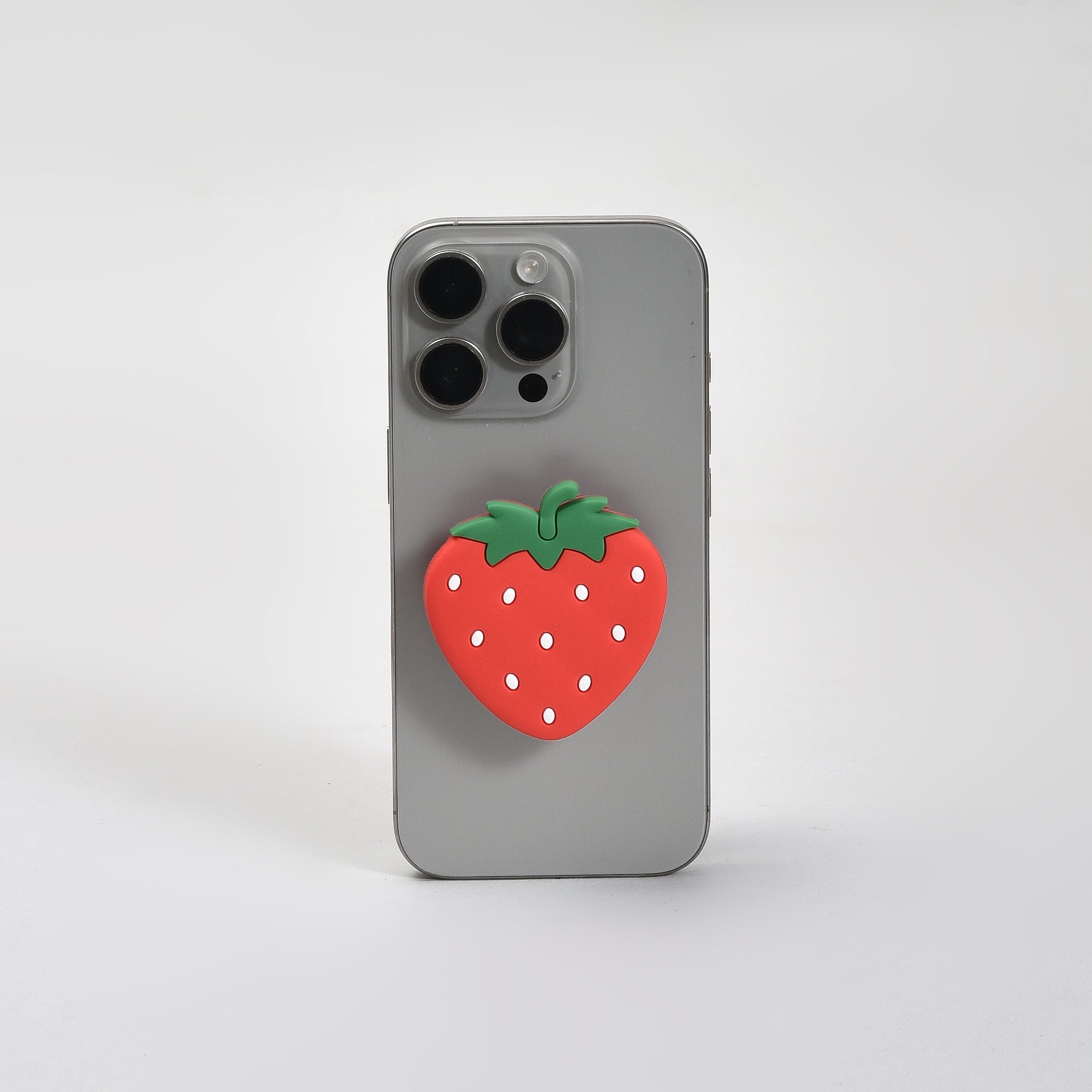 Strawberry  Popsocket Collapsible Airbag Cellphone Holder