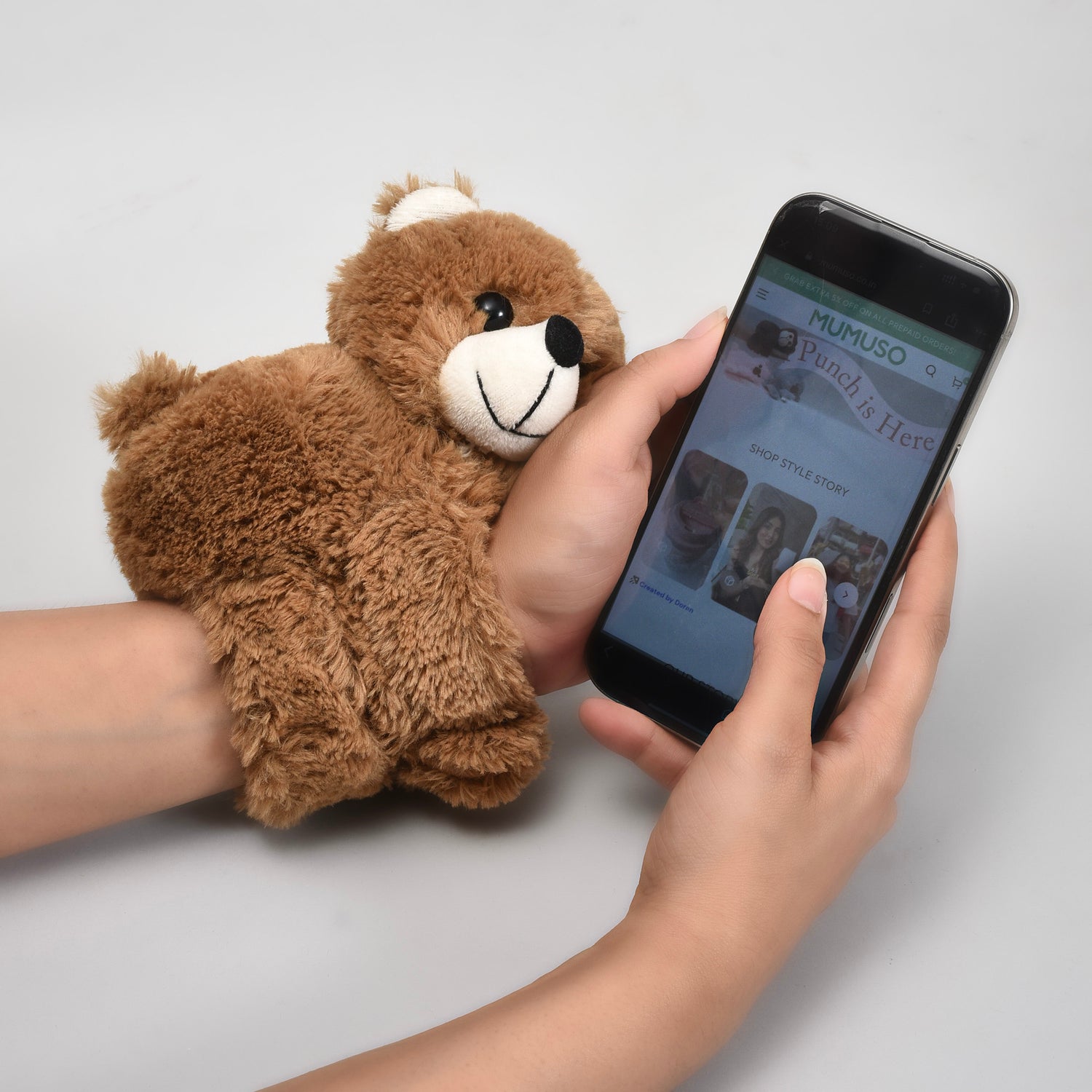 OPEN FOR PREORDER- PANDA AND TEDDY WRISTBAND HANDSTRAP- LIMITED COLLECTION!