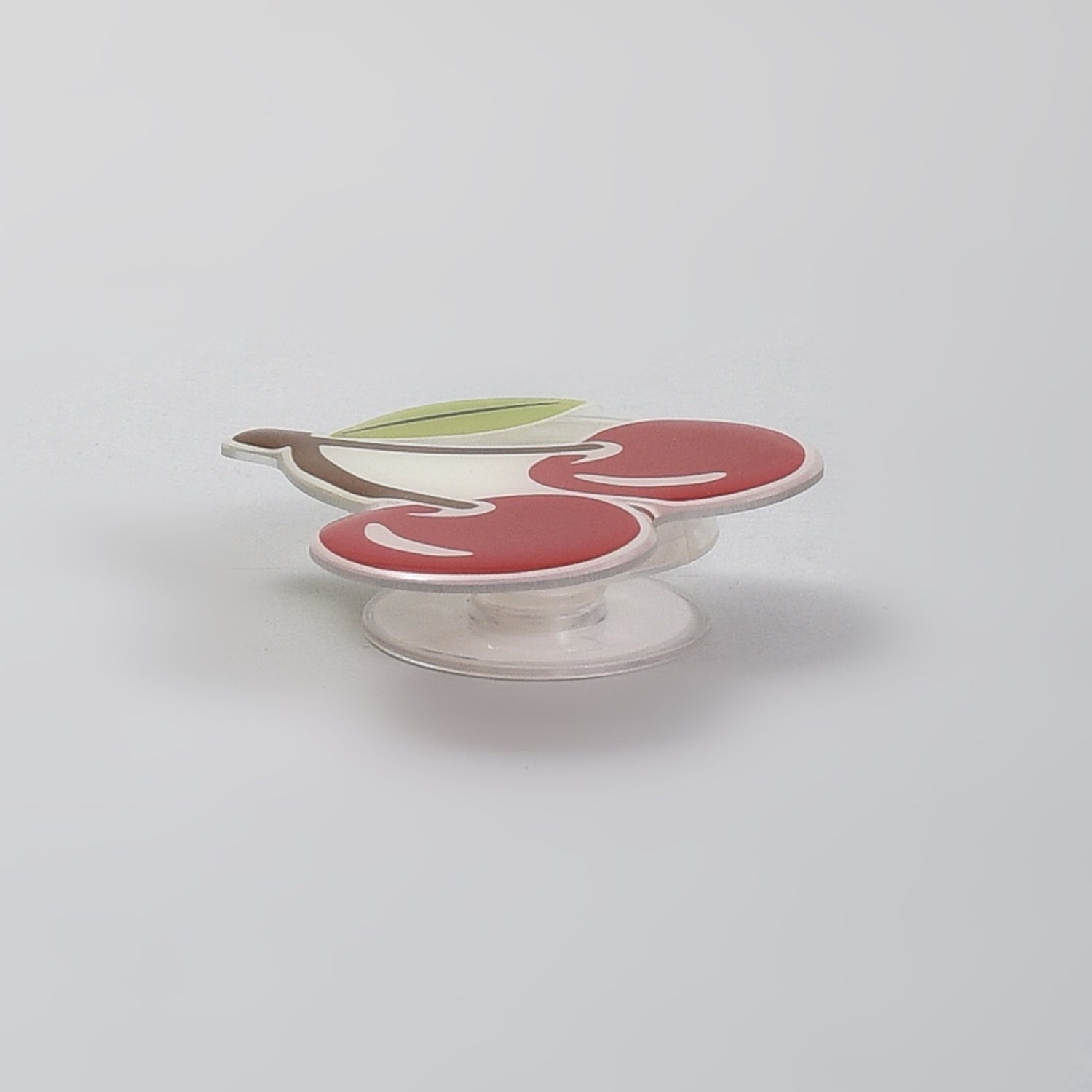 Cherry Shaped Collapsible Mobile  Pop Socket- Red