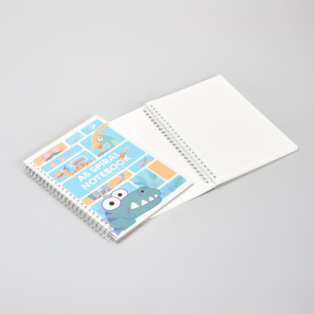 A5 Spiral Notebook- Dinosaur Paradise