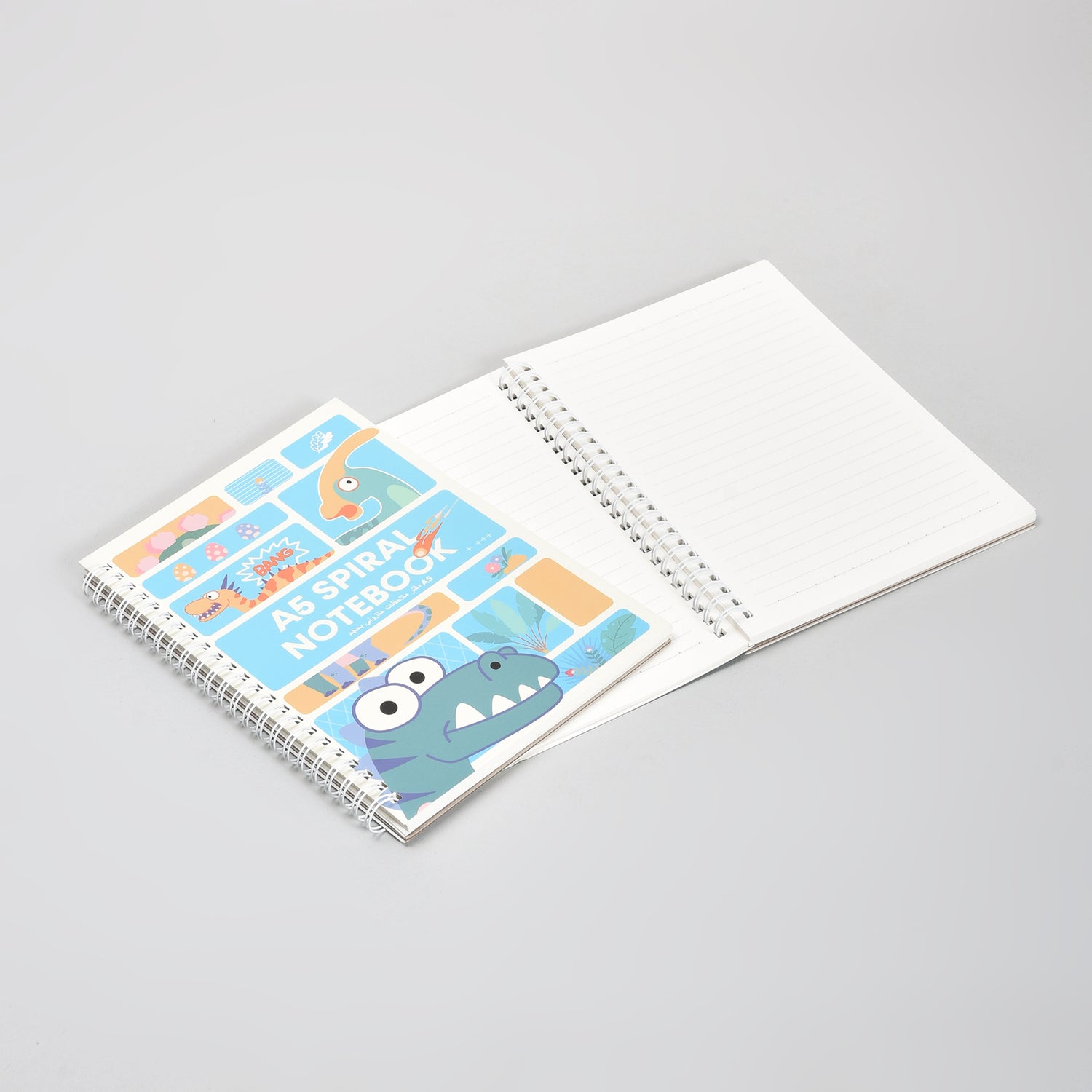 A5 Spiral Notebook- Dinosaur Paradise