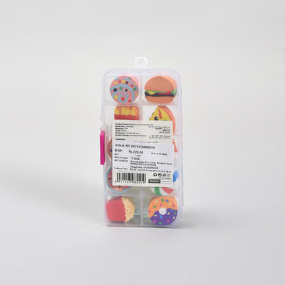 Delicious Food Mini Eraser Set- 10 mini Erasers
