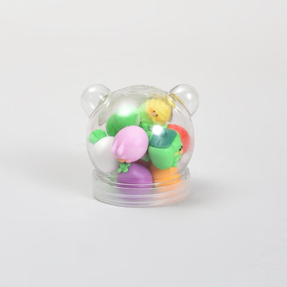 Cute Vegetable Mini Eraser Set- 12 earsers