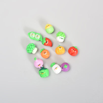 Cute Vegetable Mini Eraser Set- 12 earsers