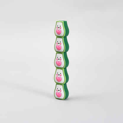 Adorable Avocado Mini Highlighter Marker Set- Purple/ Pink/ Orange/ Green