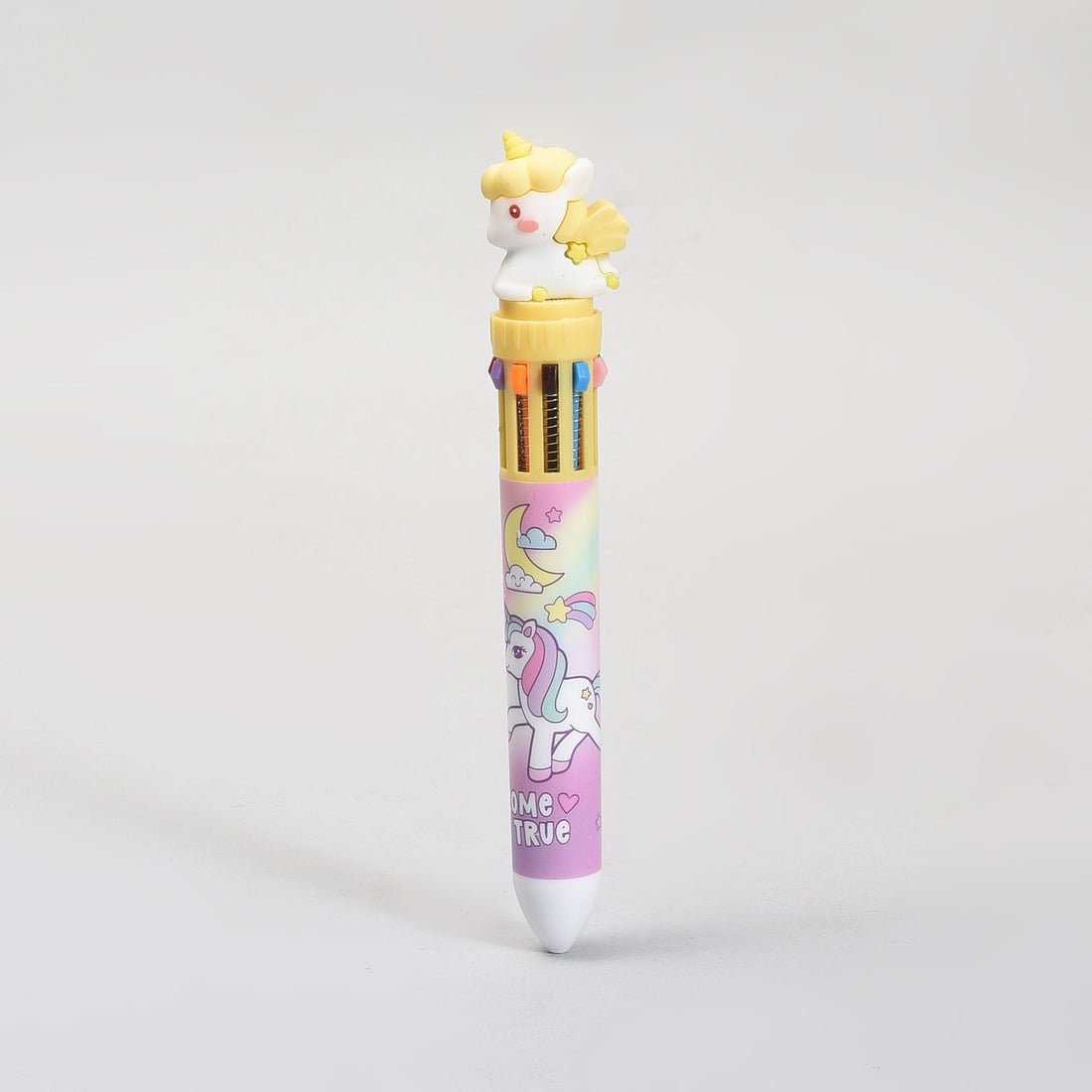 Unicorn 10 -1 Multi Colour Retractable Ballpoint Pen