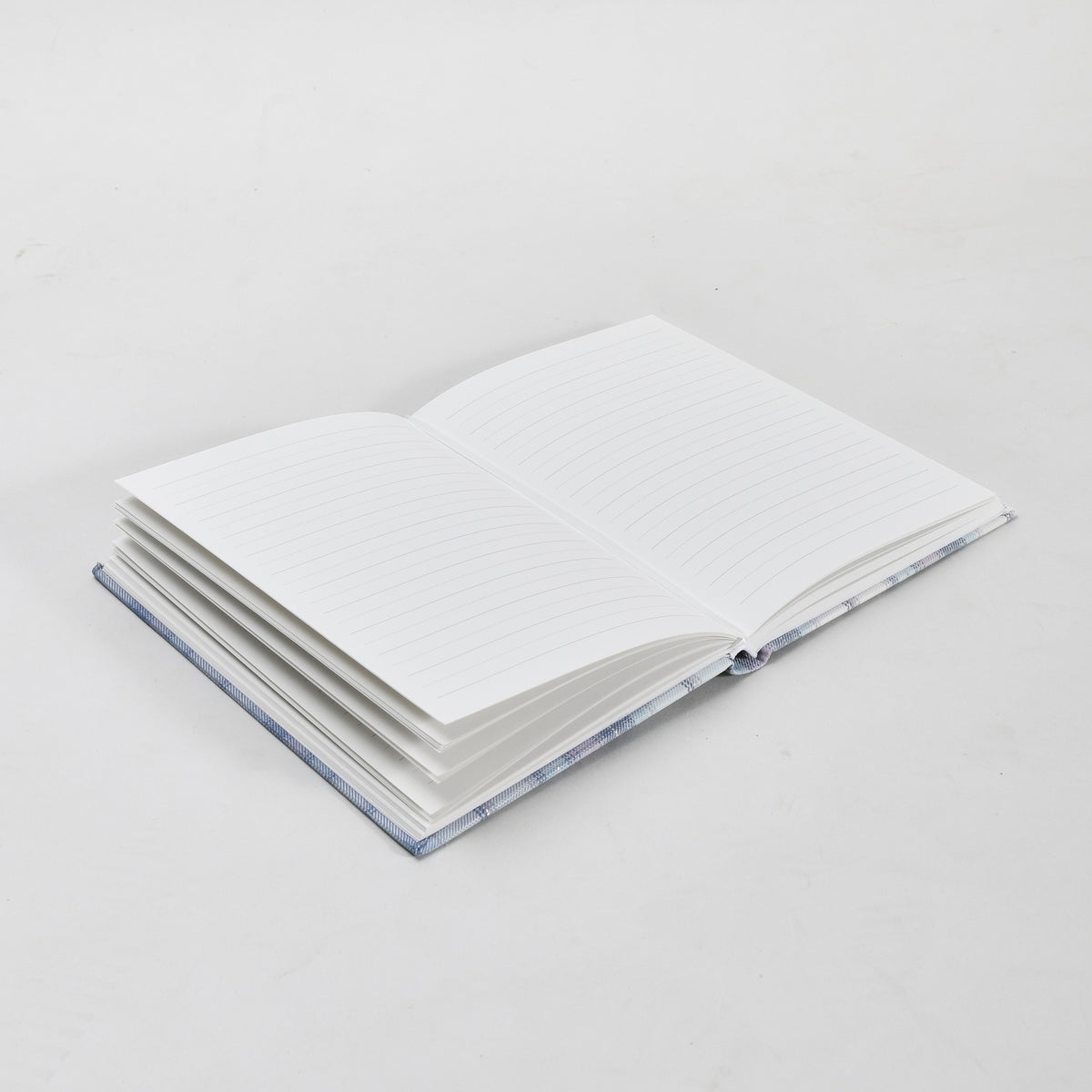 A5 Fabric Hardcover Notebook - Tender Moments