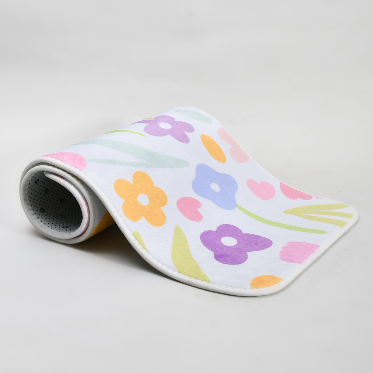 Fun Flannel Printed Floor Mats - Pastoral &amp; Cute Cow