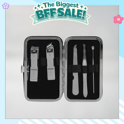 Fashionable Manicure Set - Grey