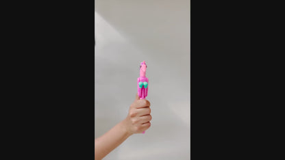 Pink Unicorn Boxing Ball Point Pen