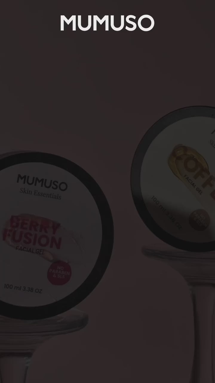 Mumuso Skin Essentials Berry Fusion Facial Gel Scrub - 100 gm