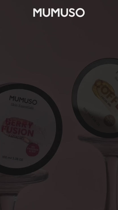 Mumuso Skin Essentials Berry Fusion Facial Gel Scrub - 100 gm