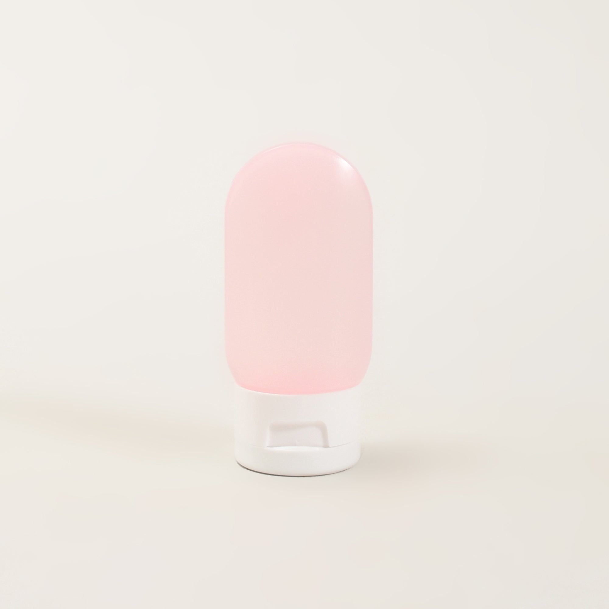 4-Piece Mini Travel Bottles Set — Pink and White Edition