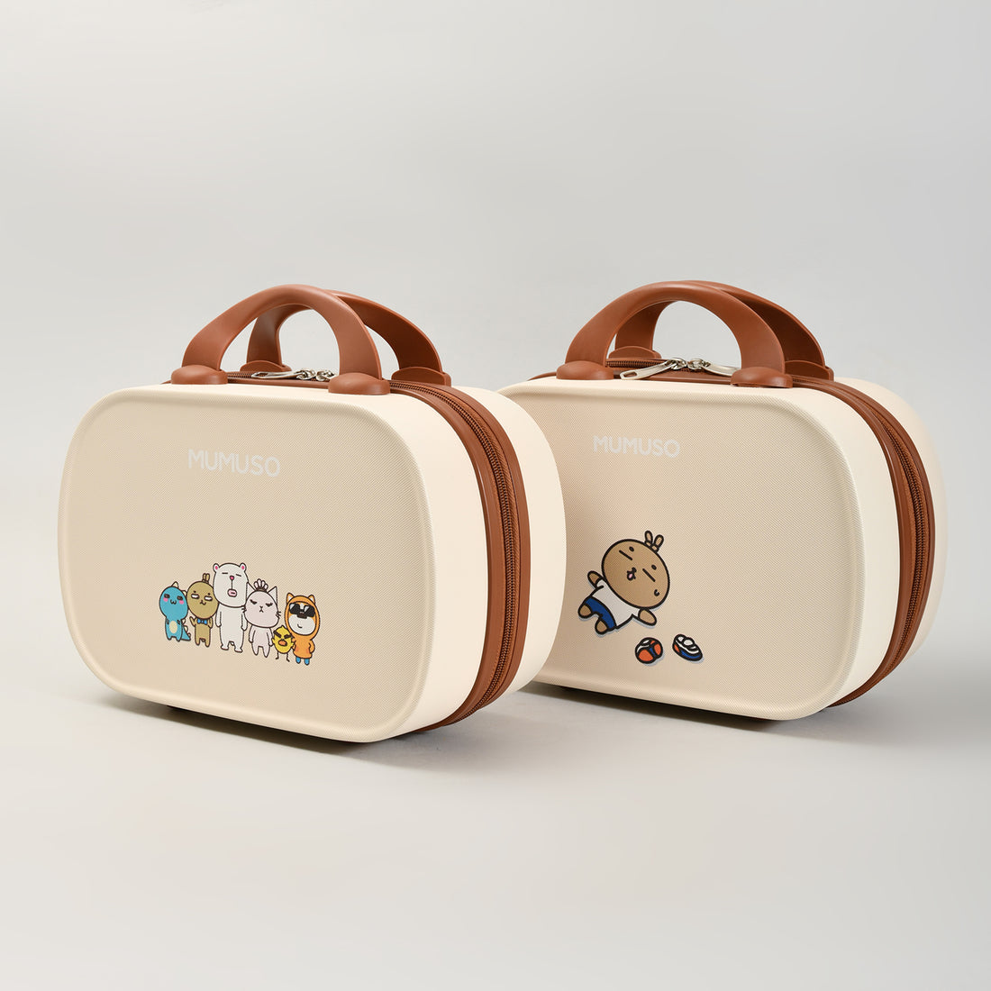 Mumuso Character 14-Inch Travel Suitcase- Round Corner/ Mumuso Family/Allen