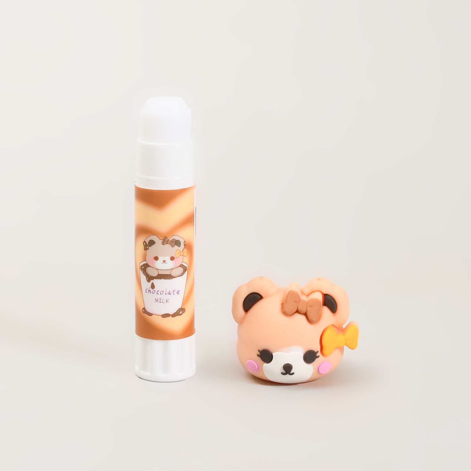 MUMUSO Maillard Style Cute Character Glue Stick