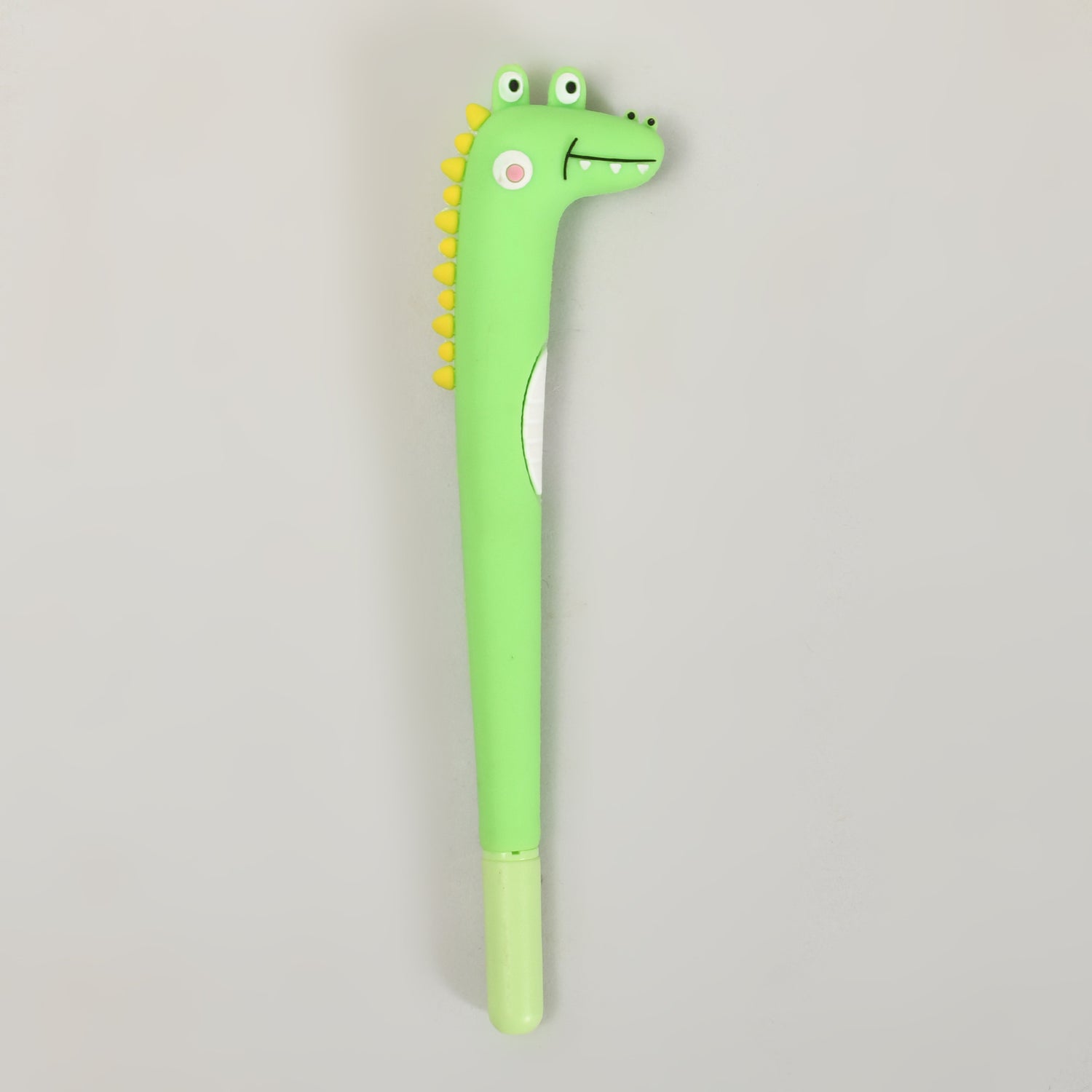 Mumuso Cute Green Crocodile Black Gel Pen