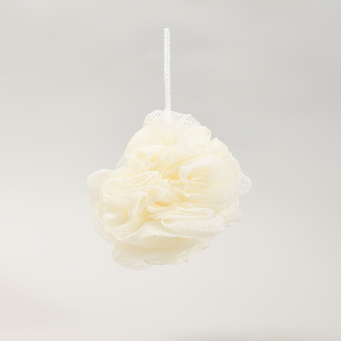 MUMUSO Bath Puff- White &amp; Pink- 2 in a Pack