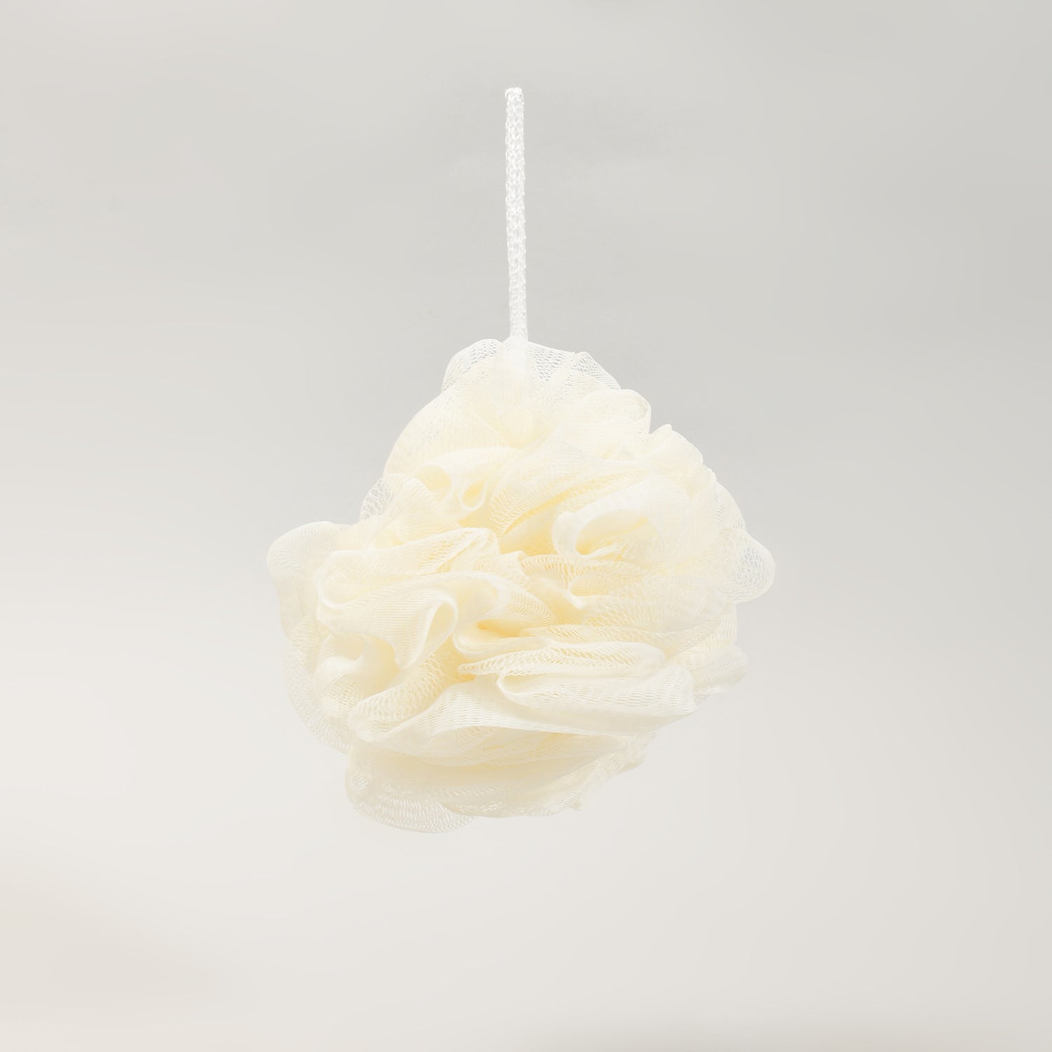 MUMUSO Bath Puff- White &amp; Pink- 2 in a Pack