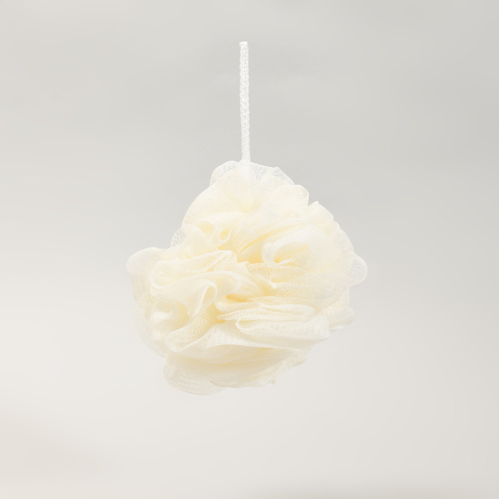 MUMUSO Bath Puff- White &amp; Pink- 2 in a Pack