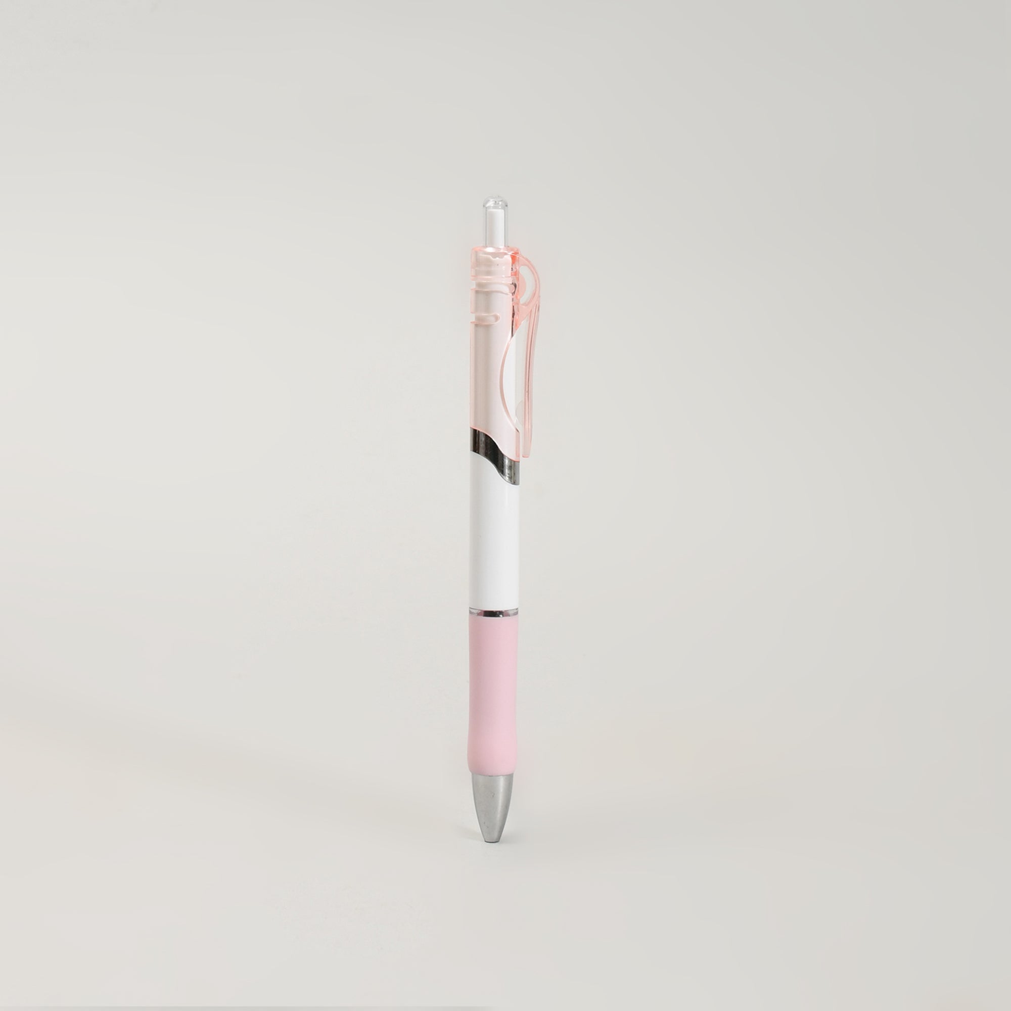 Pink Stationery 6 pc Set- Black Gel Pen, Black Ballpoint Pen &amp; Pink Highlighter
