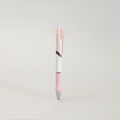 Pink Stationery 6 pc Set- Black Gel Pen, Black Ballpoint Pen &amp; Pink Highlighter