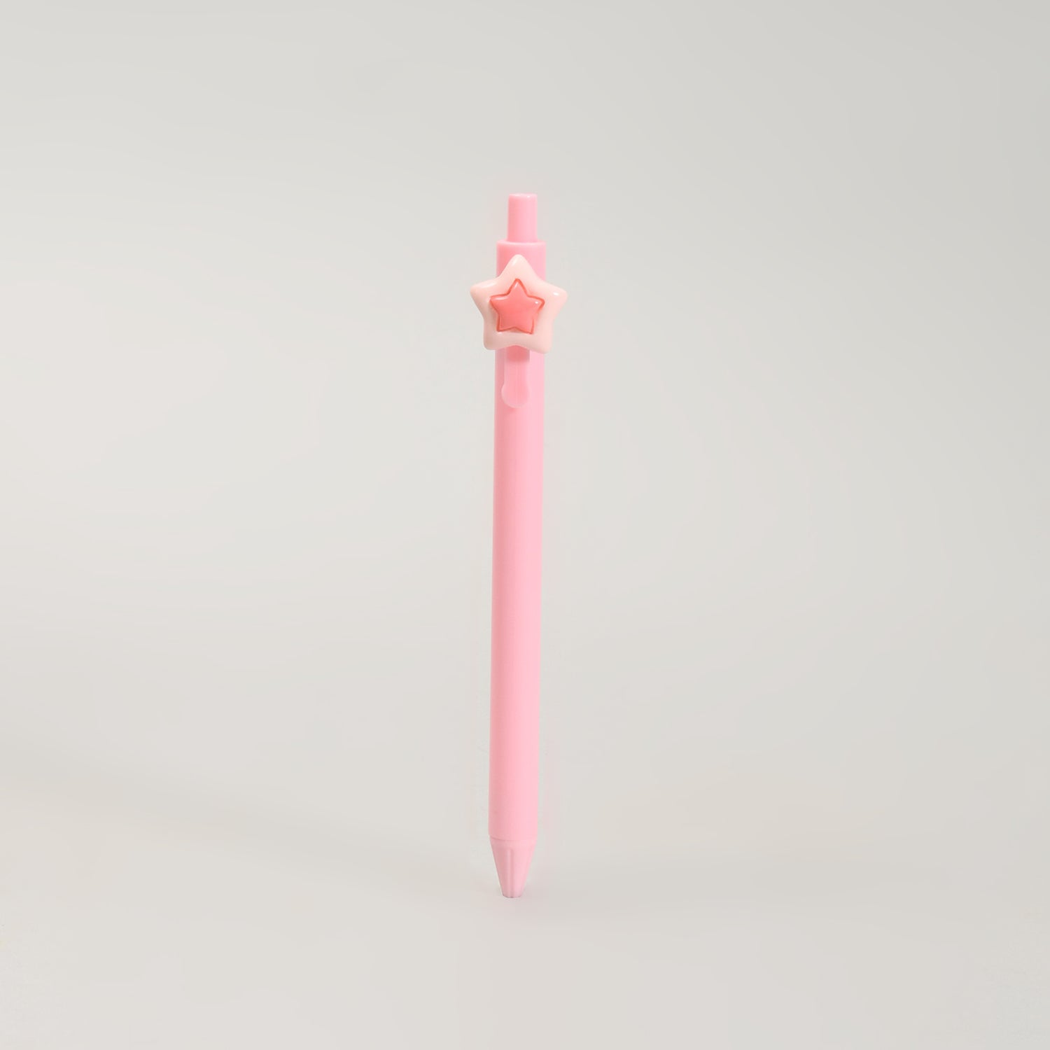 Pink Stationery 6 pc Set- Black Gel Pen, Black Ballpoint Pen &amp; Pink Highlighter