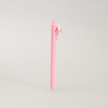 Pink Stationery 6 pc Set- Black Gel Pen, Black Ballpoint Pen &amp; Pink Highlighter