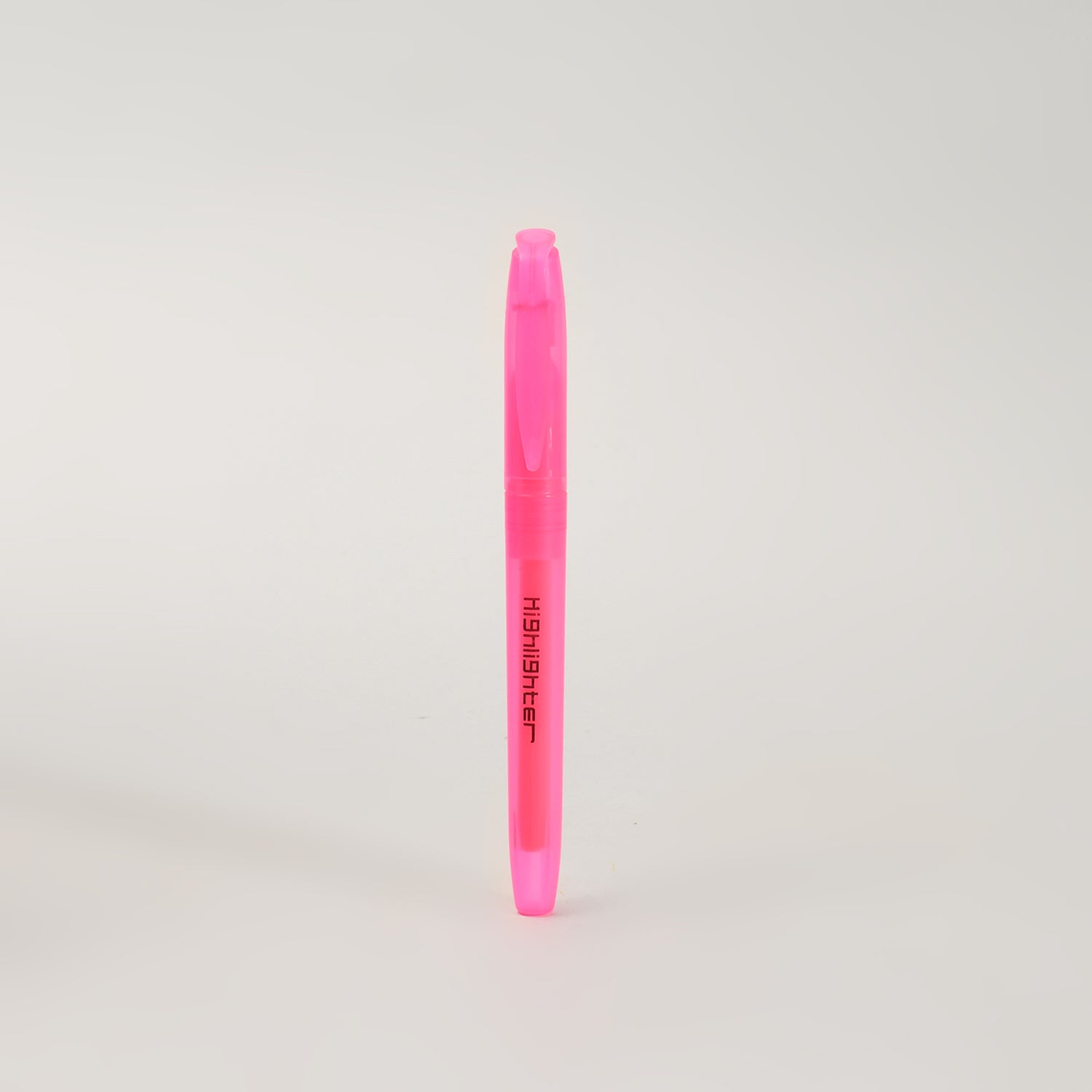 Pink Stationery 6 pc Set- Black Gel Pen, Black Ballpoint Pen &amp; Pink Highlighter