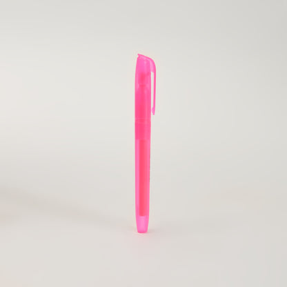Pink Stationery 6 pc Set- Black Gel Pen, Black Ballpoint Pen &amp; Pink Highlighter