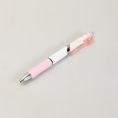 Pink Stationery 6 pc Set- Black Gel Pen, Black Ballpoint Pen &amp; Pink Highlighter