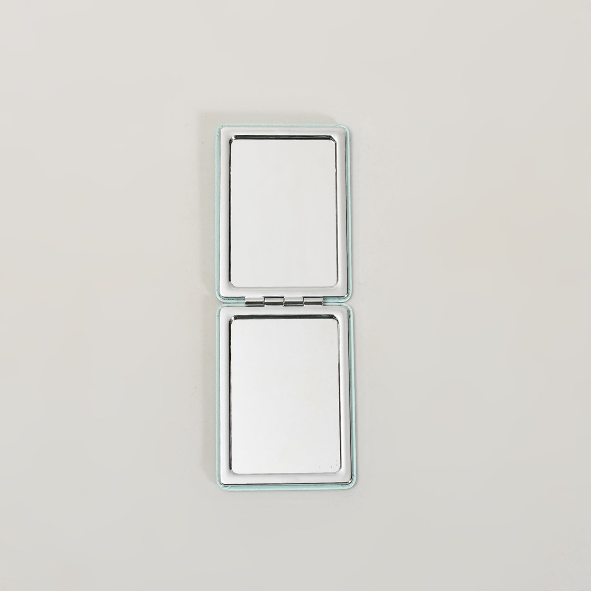 MUMUSO Mini Cartoon Folding Mirror Rectangular Green