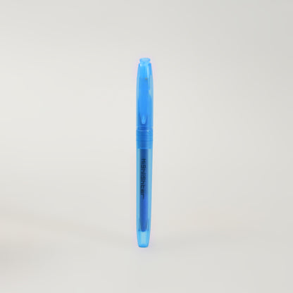 Blue Stationery Set 6 Pcs - Ballpoint Pen, Gel Pen &amp; Blue Highlighter
