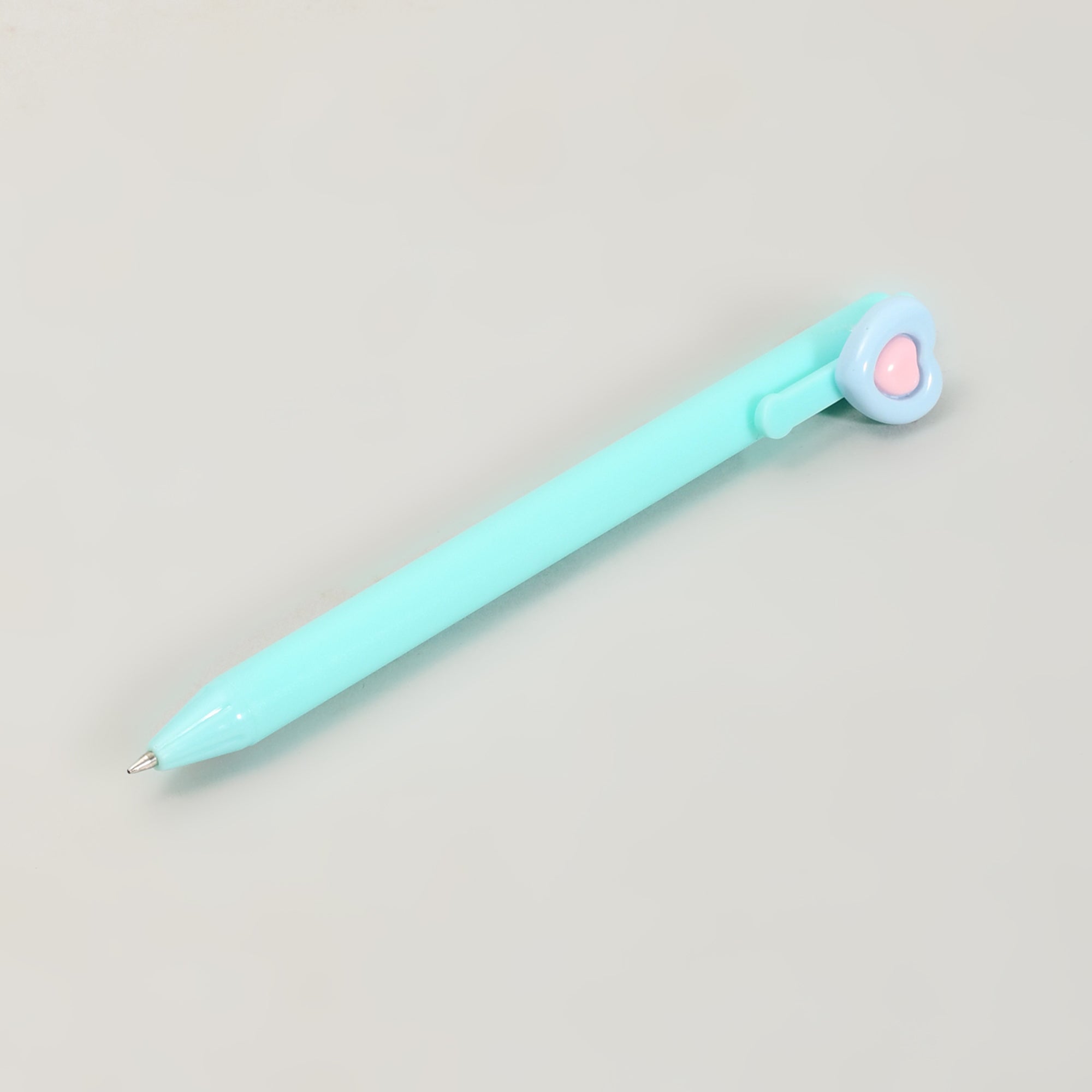 Blue Stationery Set 6 Pcs - Ballpoint Pen, Gel Pen &amp; Blue Highlighter