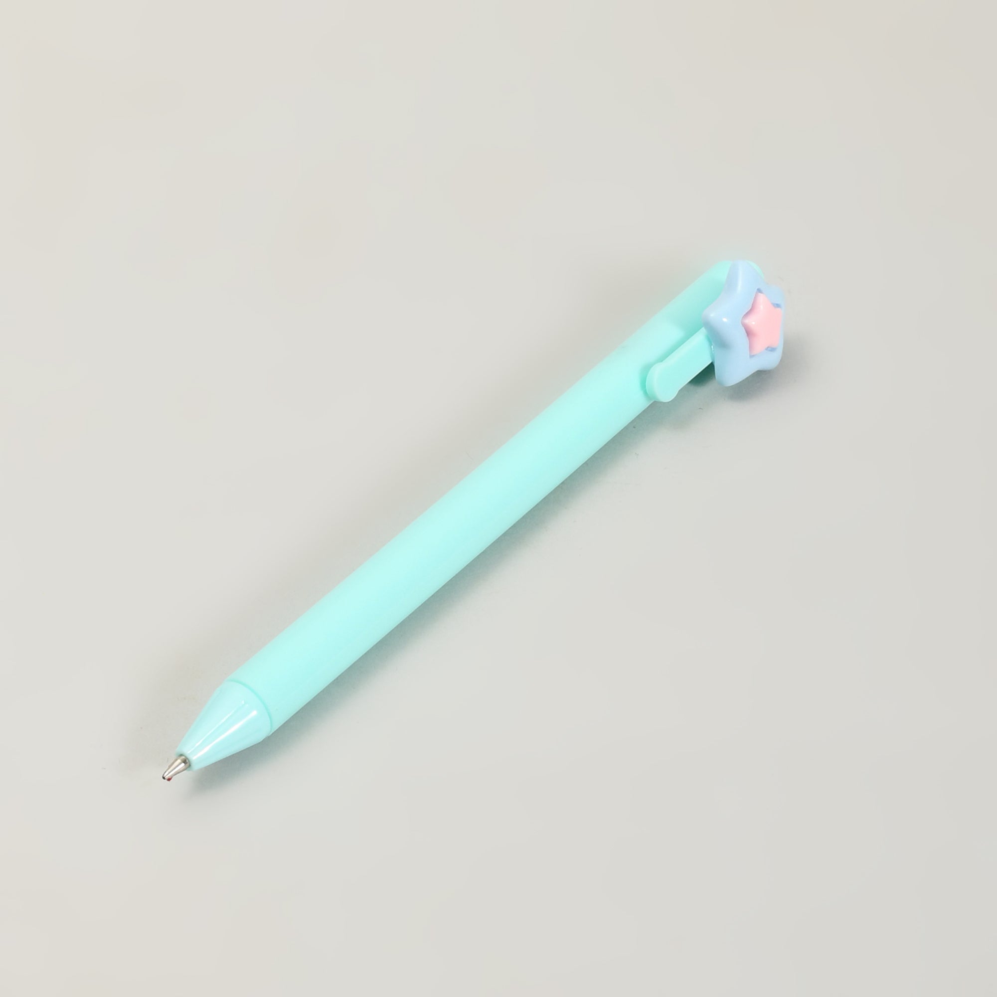 Blue Stationery Set 6 Pcs - Ballpoint Pen, Gel Pen &amp; Blue Highlighter