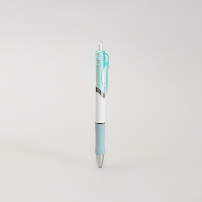 Blue Stationery Set 6 Pcs - Ballpoint Pen, Gel Pen &amp; Blue Highlighter