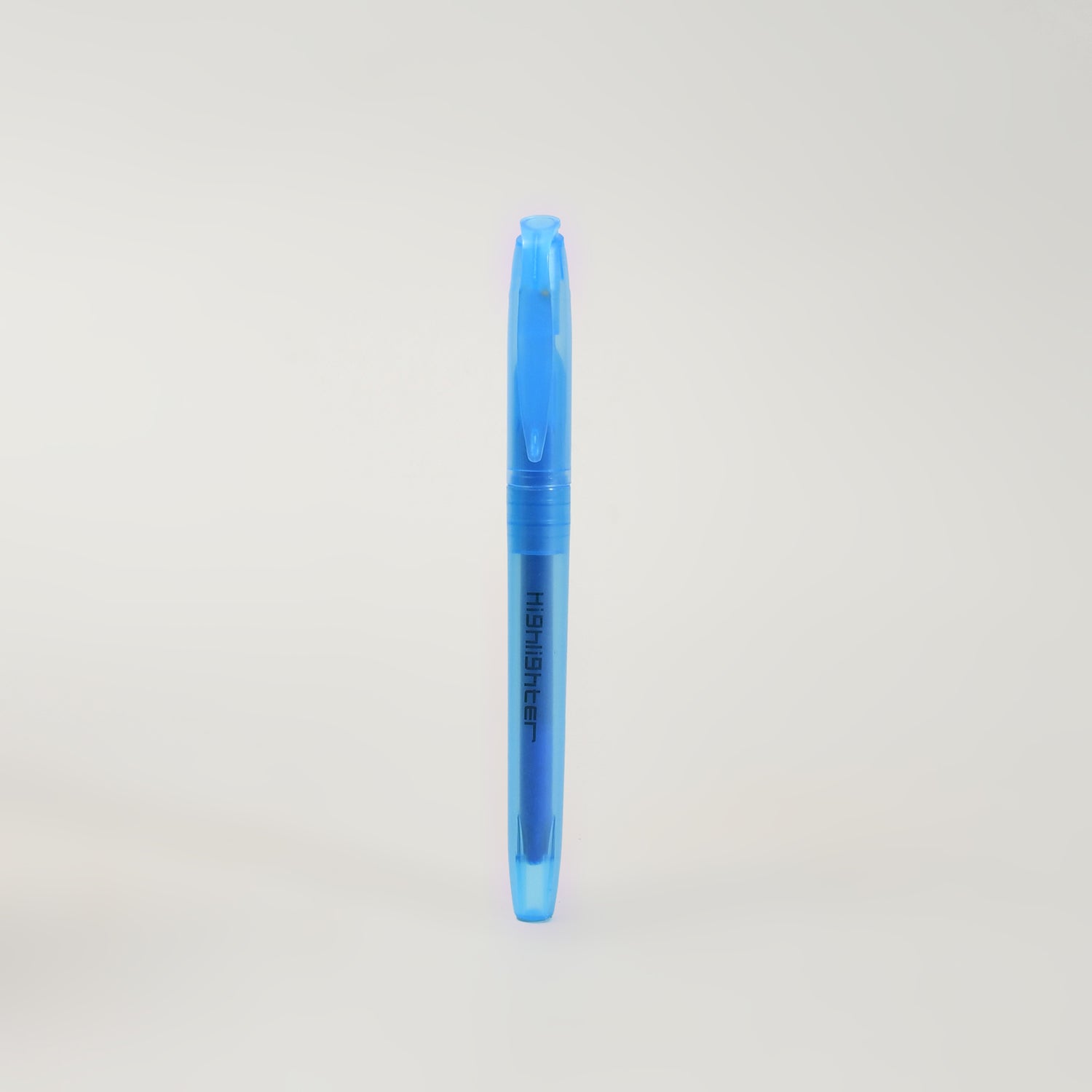 Blue Stationery Set 6 Pcs - Ballpoint Pen, Gel Pen &amp; Blue Highlighter