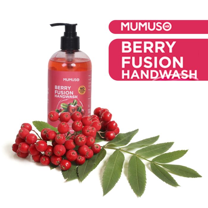 Berry Fusion Handwash for Effective Germ Removal Mumuso