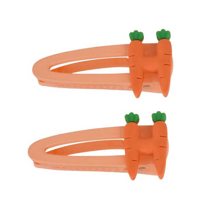 Carrot Hair Clip Set Mumuso