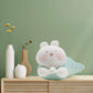 Cute Rabbit Plush Toy - Green Mumuso