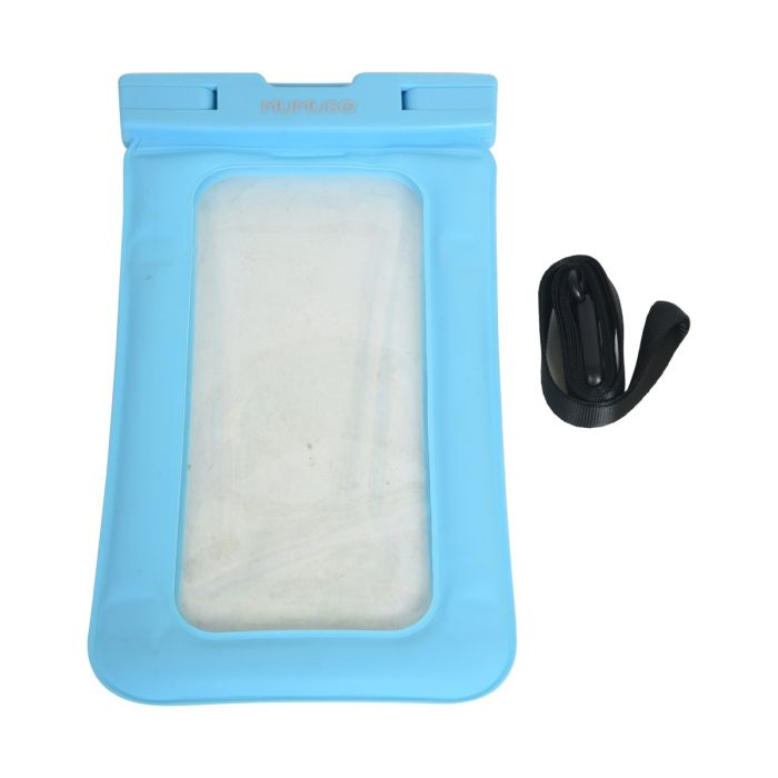 Floating Waterproof Phone Pouch - Blue Mumuso