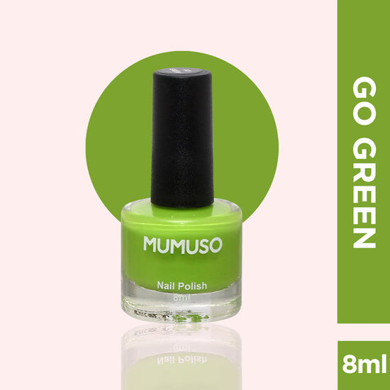 Go Green Nail Polish Mumuso