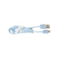 HIGH QUALITY USB CABLE FOR IPHONE/IPAD/IPOD--2.1A/ Blue Mumuso